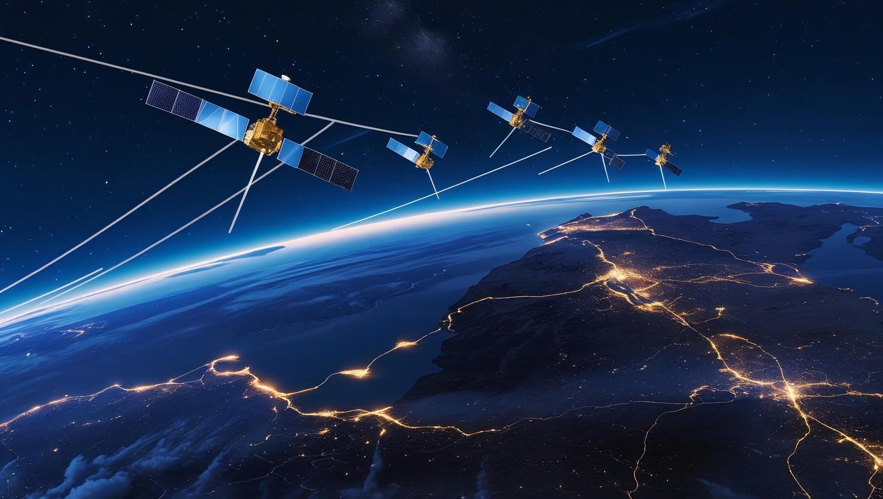 Starlink Satellite over Somalia