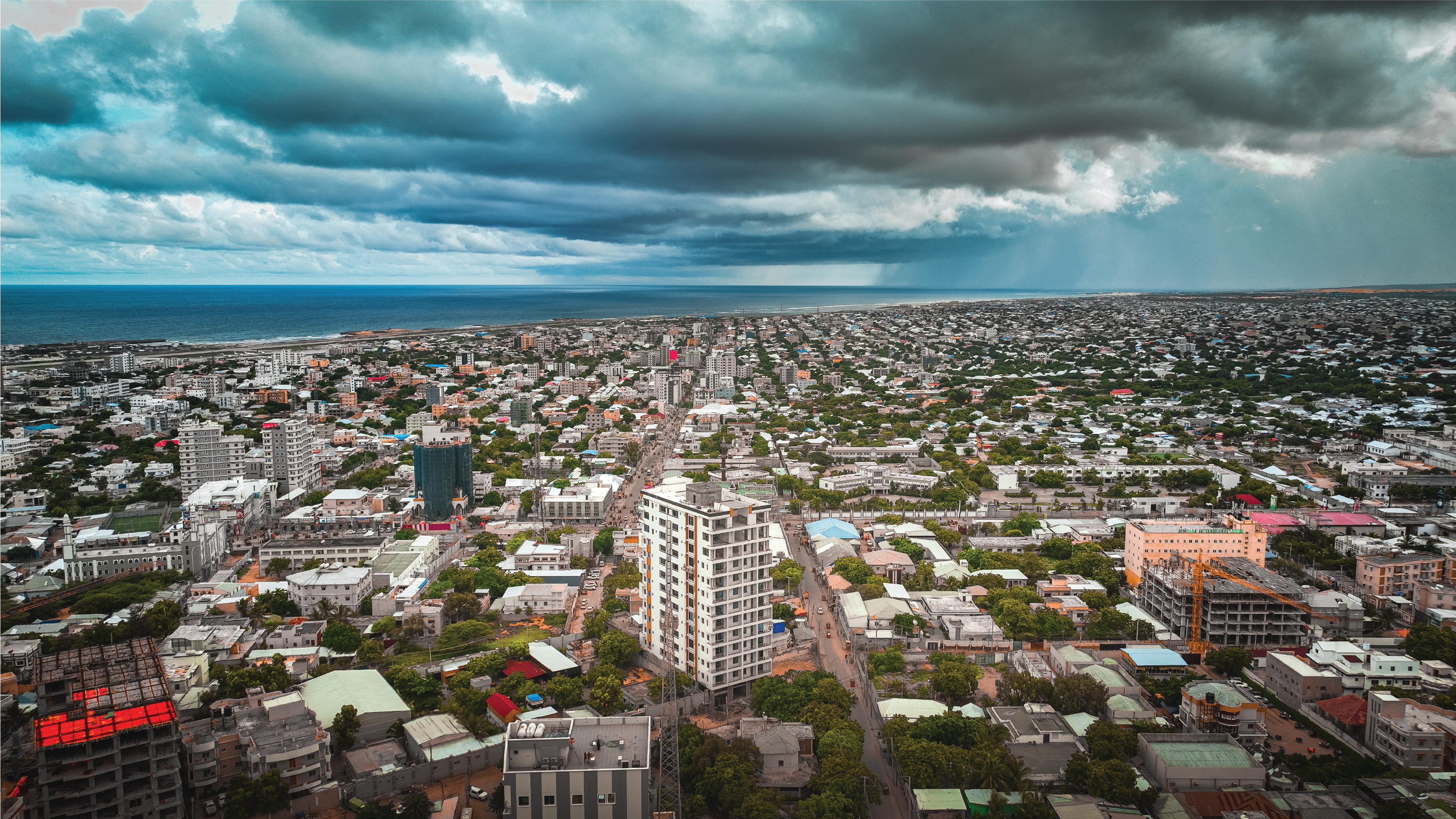 Mogadisho city skyline